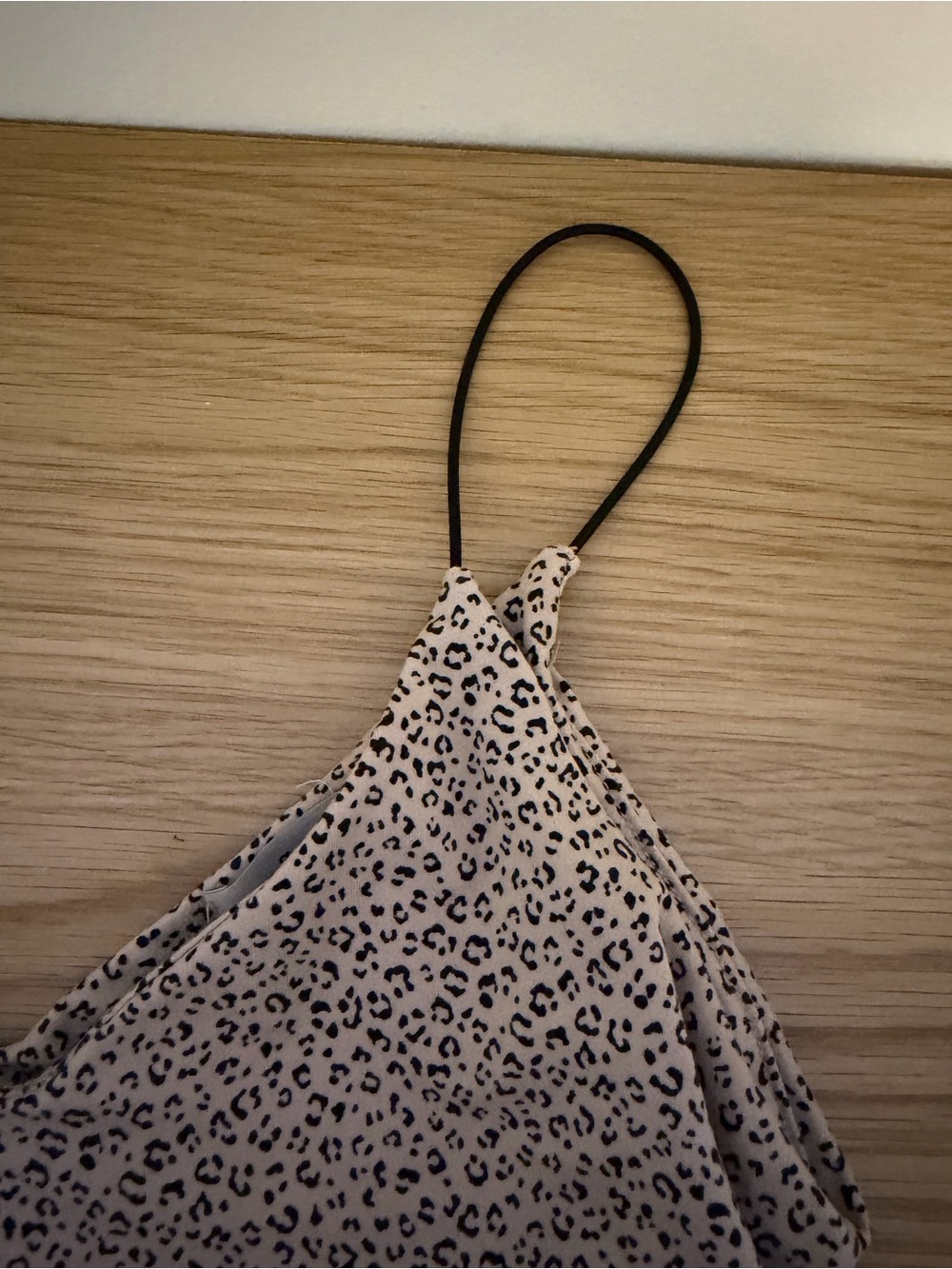 gaze Leopard Print Cowl Neck Camisole - Picture 4 of 4